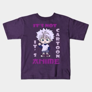 Purple killua Kids T-Shirt